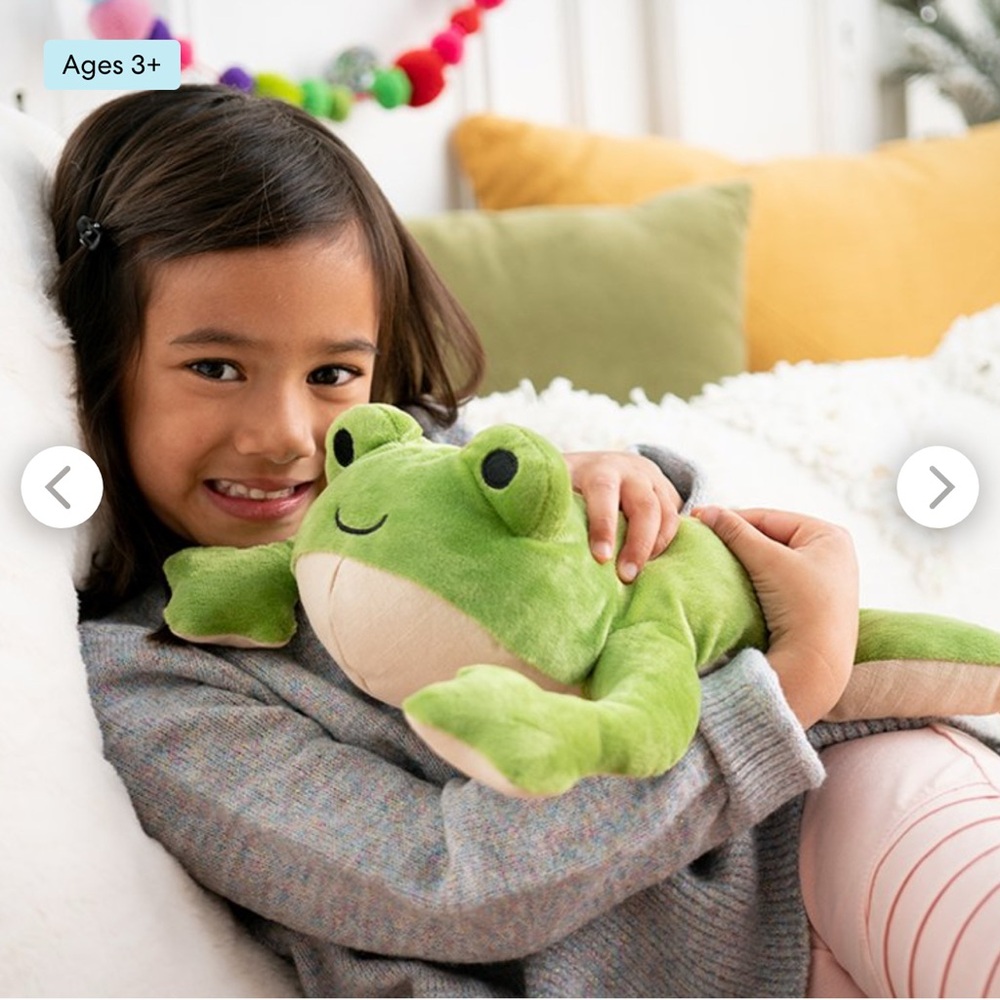 Green Frog Plush Toy